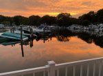 Woodland Harbor sunset